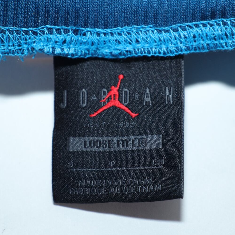 Nike Jordan Lightweight Womens Diamond Shorts - Small - Blue / Turquoise - NWT - Picture 8 of 8